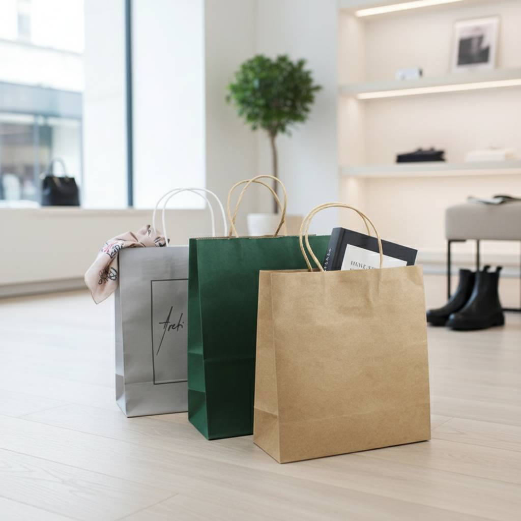 Bulk Order High-End Cardboard and Kraft Retail Packaging Bags Bulk Order High-End Cardboard and Kraft Retail Packaging Bags