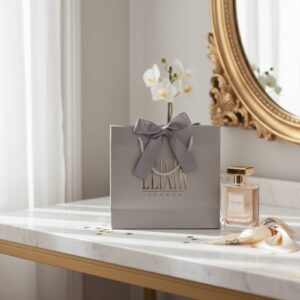 Personalized Luxury Boutique Paper Tote Bag for Gifts and Apparel Personalized Luxury Boutique Paper Tote Bag for Gifts and Apparel