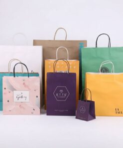 Custom High Quality Wholesale Boutique Gift Paper Bag