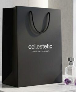 Custom Logo Luxury Paper Tote Bag for Skincare Packaging