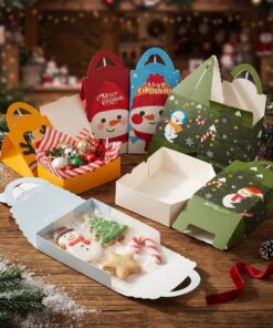 Wholesale Cartoon Christmas Eve Gift Paper Box