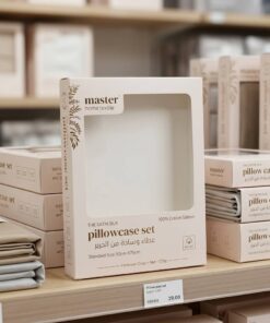 Wholesale clear window paper box for home textiles