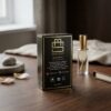 private label black paper box for cosmetic and scent products