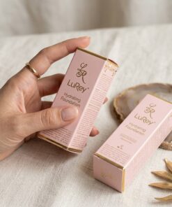 luxury pink folding paper box with custom logo wholesale