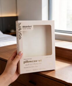 Eco-friendly paper gift box for pillow covers