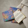 Creative printed cardboard tags for high-end garments