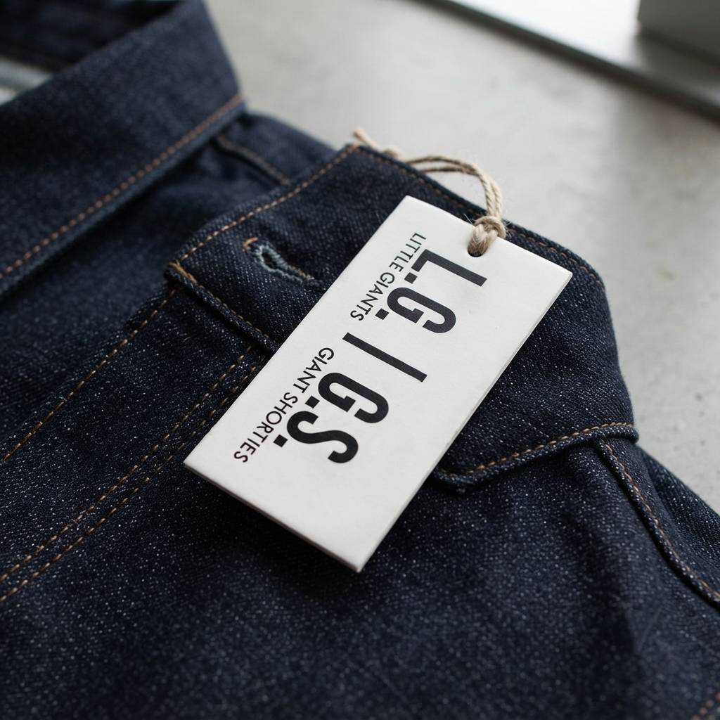 Custom logo garment hang tags for denim wear Custom logo garment hang tags for denim wear