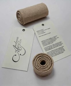 wholesale luxury paper hang tag with string for bedding