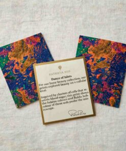 Custom eco-friendly artistic printed paper hang tags