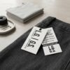 Custom printed brand hangtags with string