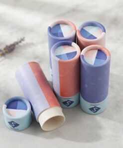 Cardboard packaging tubes with custom branding design
