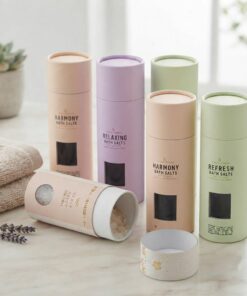 Wholesale luxury paper packaging box for bath salt