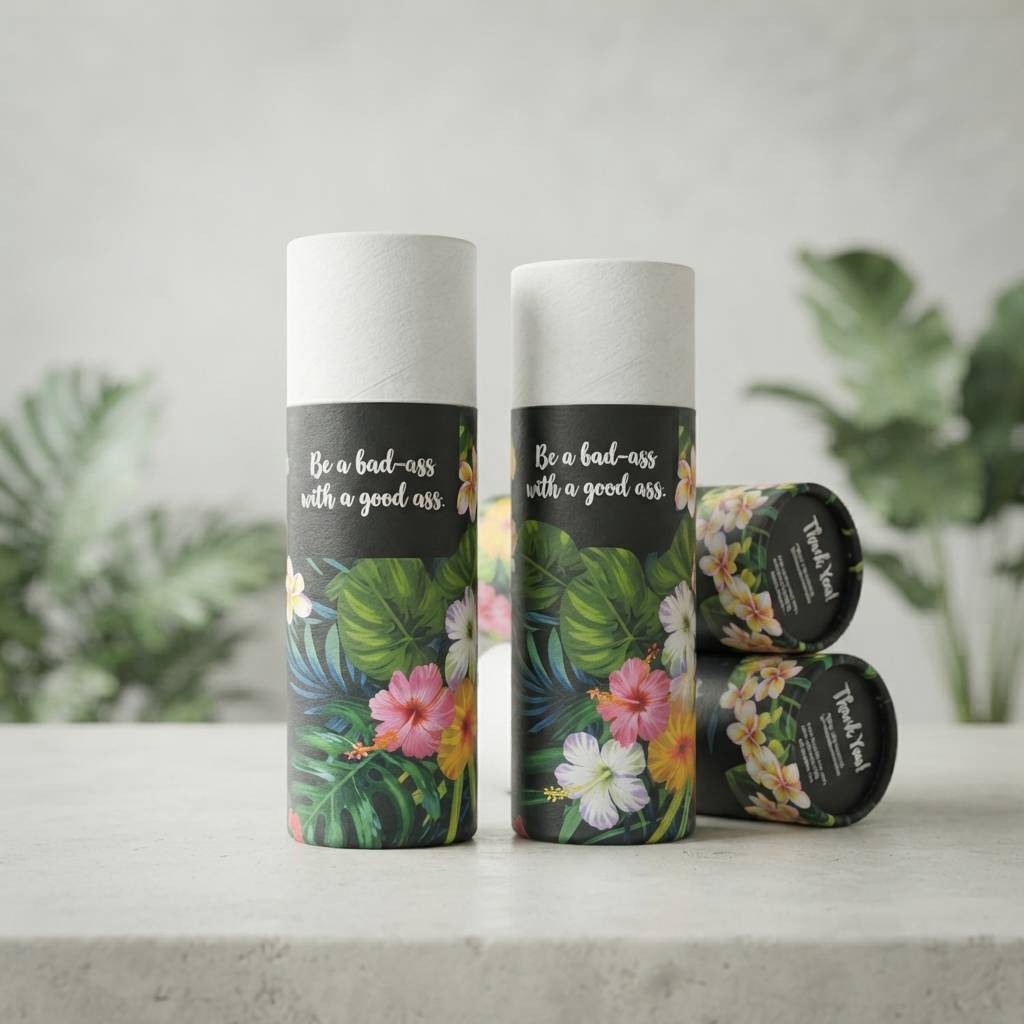 Stylish Black Base Cylindrical Paper Box Wholesale Stylish Black Base Cylindrical Paper Box Wholesale
