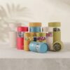 Custom Multi-Color Cylindrical Dried Fruit Snack Paper Tube