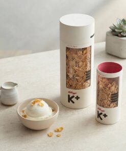 Food Grade Paper Tube Packaging with Clear Window