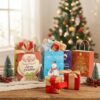 Personalized Printed Paper Bag For Christmas Retail