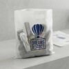 Customizable LOGO High-End Translucent PE Plastic Shopping Bag