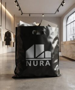Custom Printed LOGO Plastic Clothing Packaging Bag
