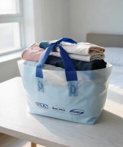 Custom Eco-Friendly Plastic Shopping Bags for Clothing
