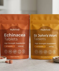 Matte Moisture-Proof Stand-Up Pouches for Supplements
