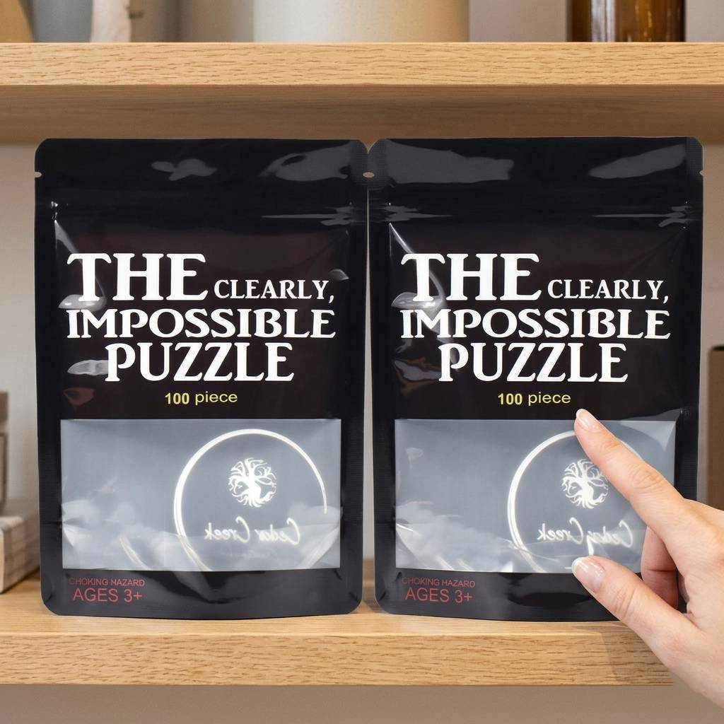 Custom Printed Ziplock Packaging Bags for Puzzles and Small Toys Custom Printed Ziplock Packaging Bags for Puzzles and Small Toys