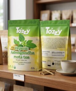 OEM Stand-Up Ziplock Bags for Loose Tea, Herbal Tea, and Natural Health Foods