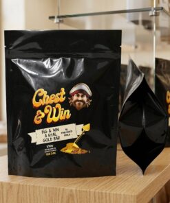 Wholesale Custom Stand-Up Ziplock Pouches for Gold Bars and Precious Metals