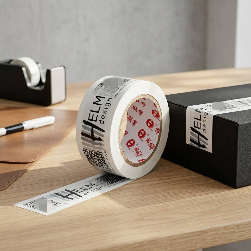 High-tack white packing tape for export packaging High-tack white packing tape for export packaging