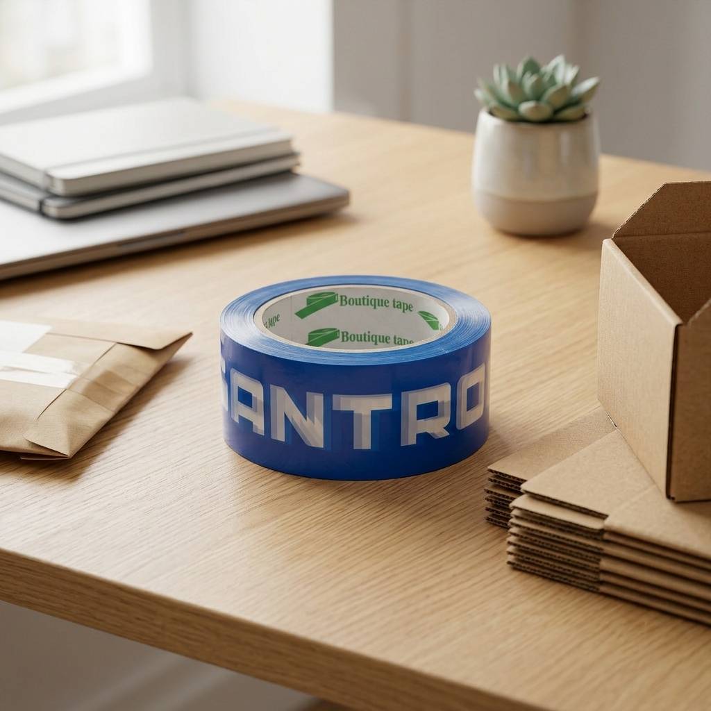 High-tack blue packing tape for export packaging High-tack blue packing tape for export packaging
