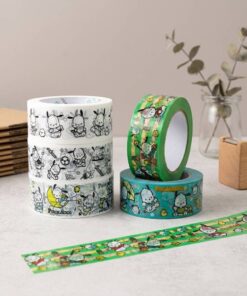 Customized anime stationery masking and sealing tape