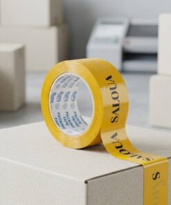 Custom branded packaging tape for business