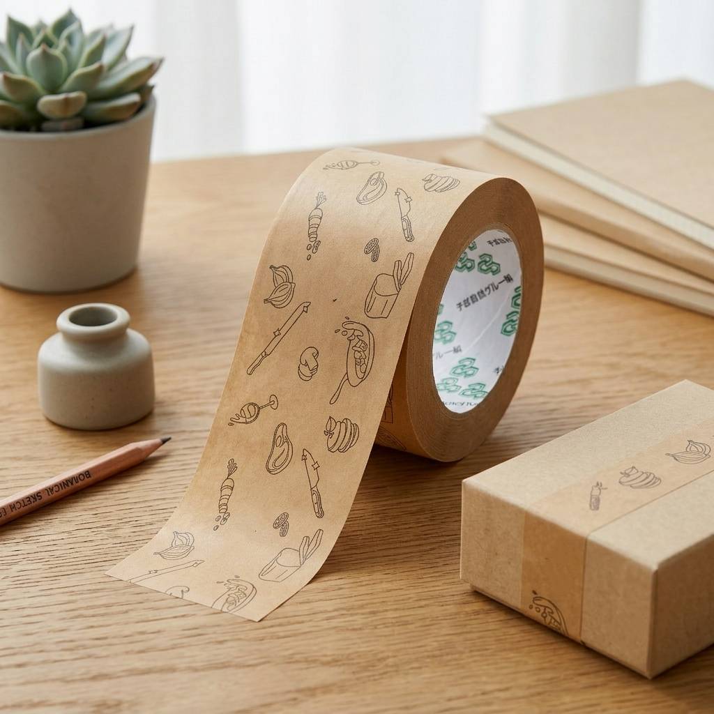 Water-activated custom kraft paper tape bulk Water-activated custom kraft paper tape bulk