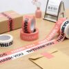 E-commerce appreciation custom printed BOPP tape supply