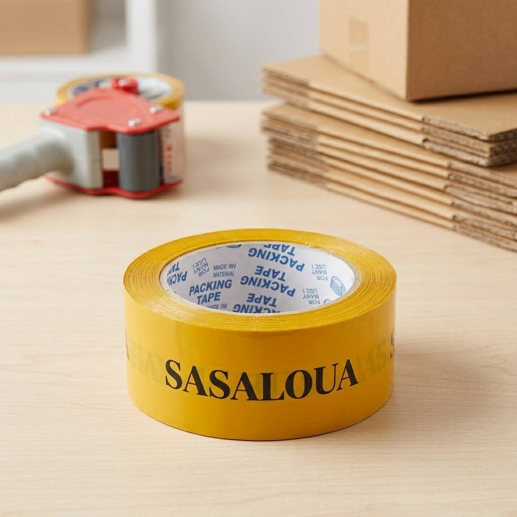 High-tack adhesive tape for e-commerce logistics High-tack adhesive tape for e-commerce logistics