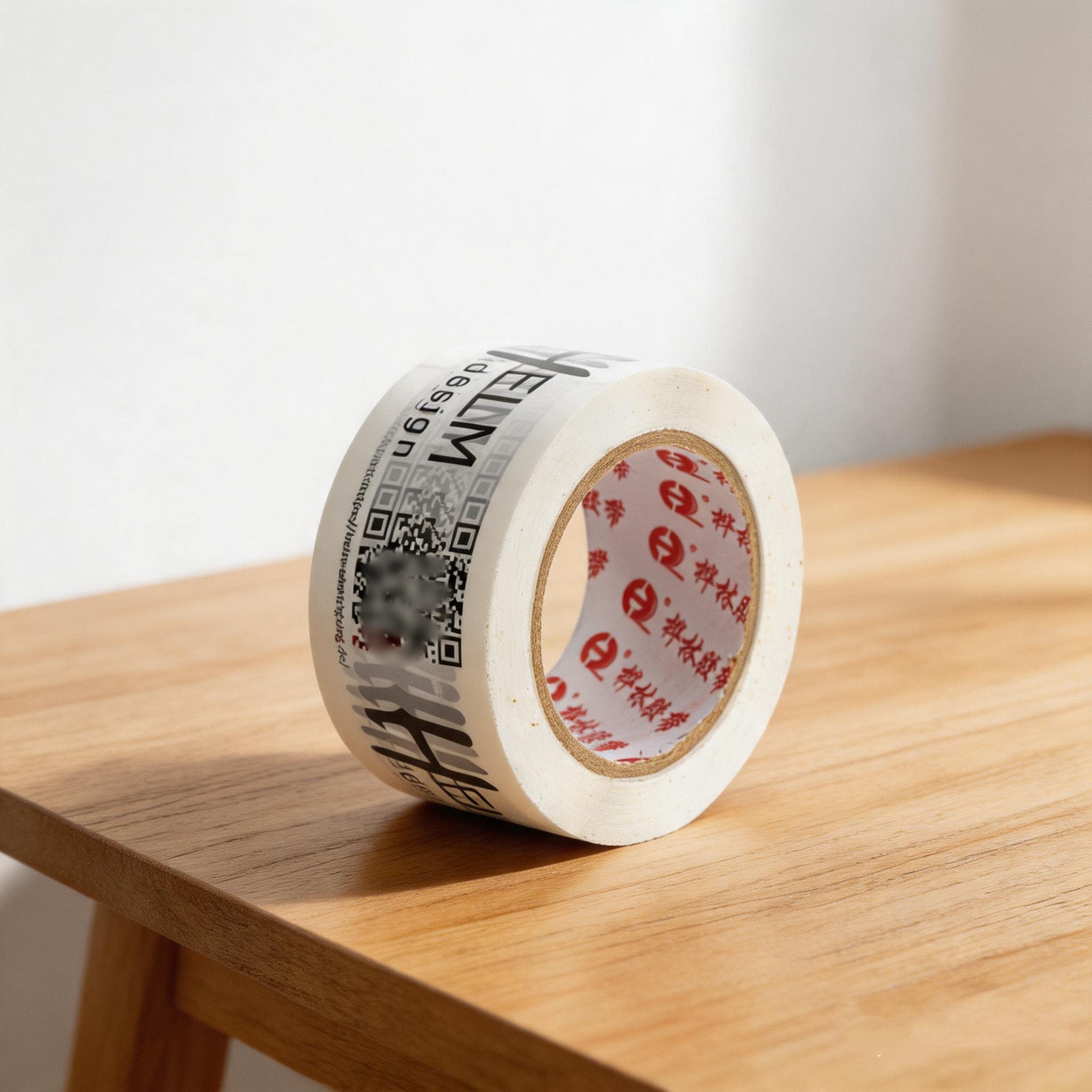 Custom printed white shipping tape wholesale Custom printed white shipping tape wholesale