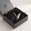 eco friendly black crinkle paper packaging filler bulk