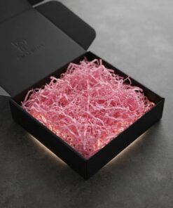 Wholesale pink crinkle cut shredded paper for gift boxes