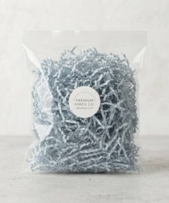 Wholesale black luxury gift box with shredded paper filling