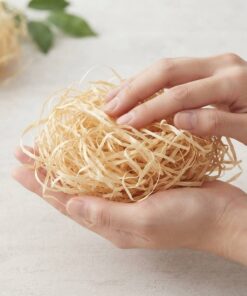 Natural paper raffia filler for gift box wholesale