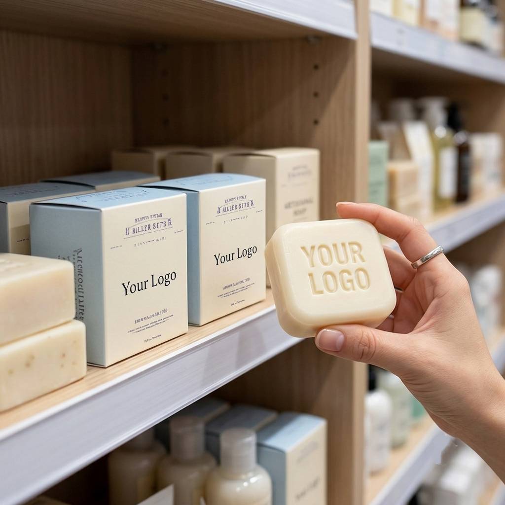 Eco-friendly paper soap box with logo Eco-friendly paper soap box with logo