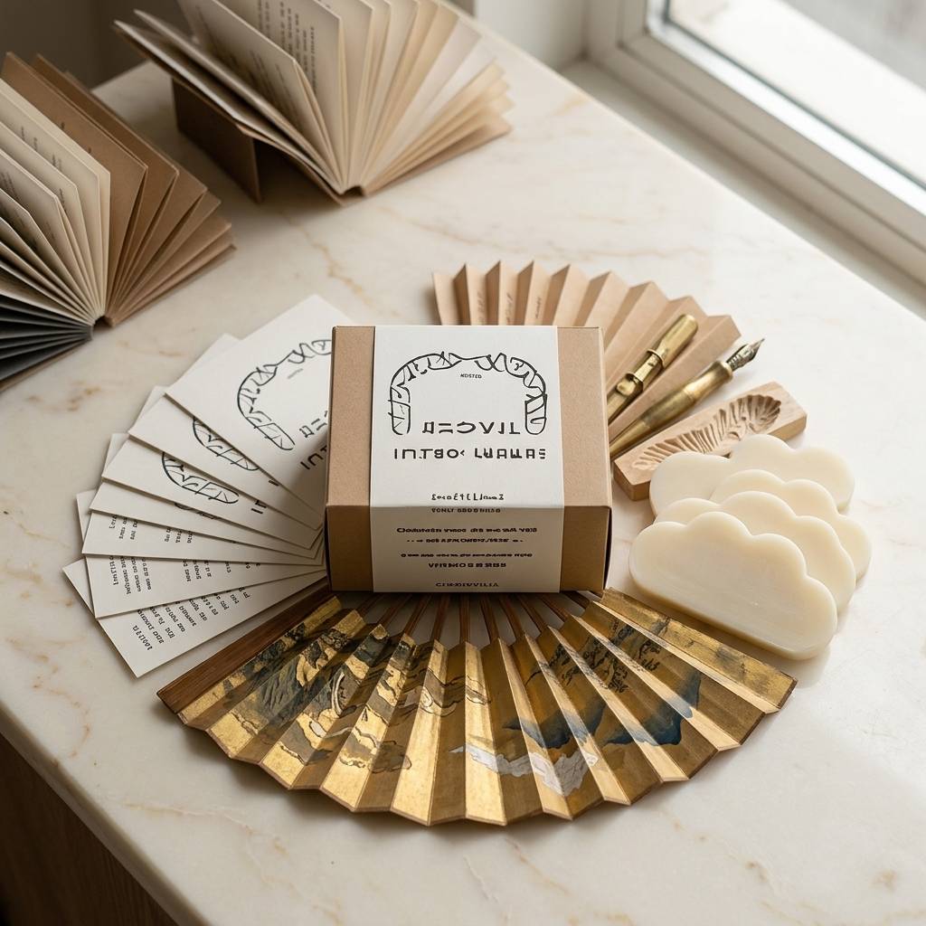 Eco-friendly kraft paper packaging for handmade soap Eco-friendly kraft paper packaging for handmade soap