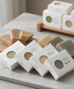 Custom Window Cutout Creative Soap Packaging