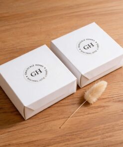 Wholesale minimalist round packaging labels for home decor