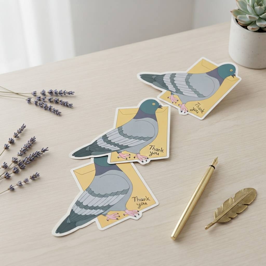 Custom illustrated merchandise thank you cards wholesale Custom illustrated merchandise thank you cards wholesale
