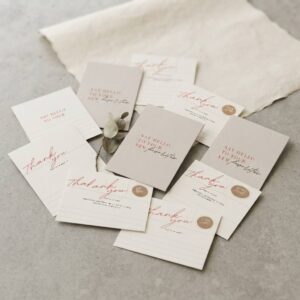 Luxury foil stamped business thank you insert cards Luxury foil stamped business thank you insert cards