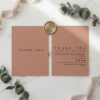 Bespoke neutral tone support small business note cards