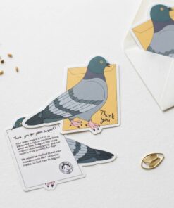 Unique graphic design packaging thank you notes