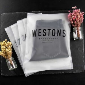 Wholesale Frosted Translucent Plastic Zipper Garment Storage Bags Wholesale Frosted Translucent Plastic Zipper Garment Storage Bags