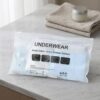 Custom printed PP slider zipper bags for underwear brand