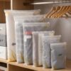 Custom printed multi-size PP slider bags for clothing